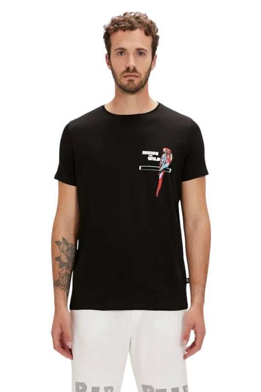 Bad Bear MACAW T-SHIRT SİYAH Erkek Tshirt - 1