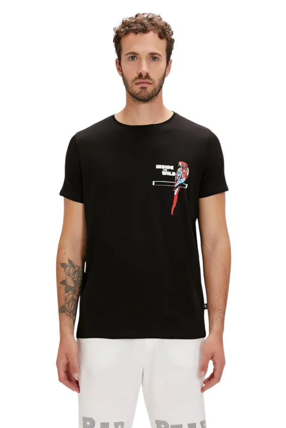 Bad Bear MACAW T-SHIRT SİYAH Erkek Tshirt - 1