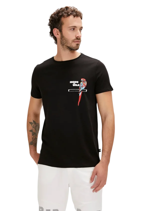 Bad Bear MACAW T-SHIRT SİYAH Erkek Tshirt - 3