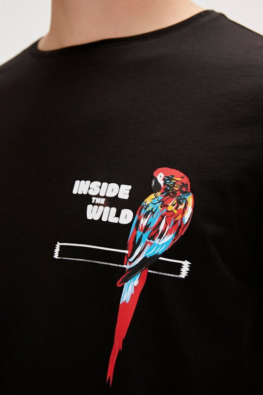 Bad Bear MACAW T-SHIRT SİYAH Erkek Tshirt - 5
