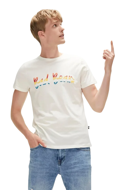 Bad Bear MANUSCRIPT T-SHIRT BEYAZ Erkek Tshirt - 4