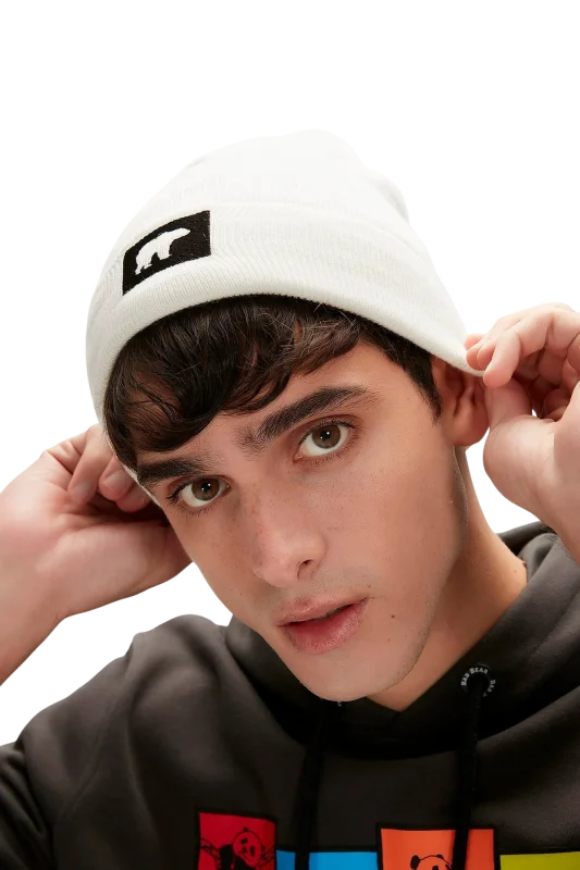 Bad Bear Marque Beanie Beyaz Unisex Bere - 1