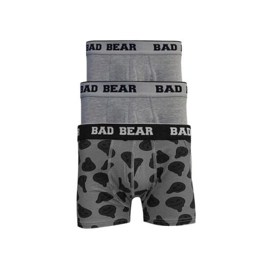 Bad Bear MELT BOXER 3-PACK Gri Erkek Boxer - 1