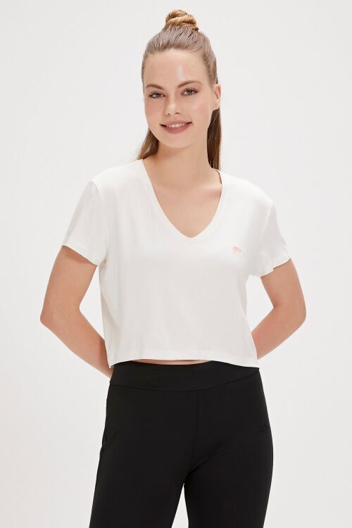 Bad Bear MENAS T-SHIRT BEYAZ Kadın Tshirt - Bad Bear