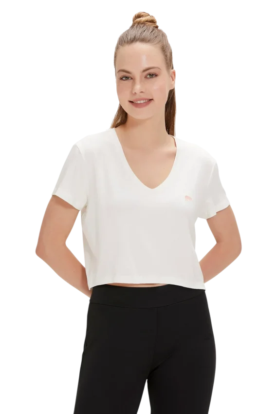 Bad Bear MENAS T-SHIRT BEYAZ Kadın Tshirt - 2