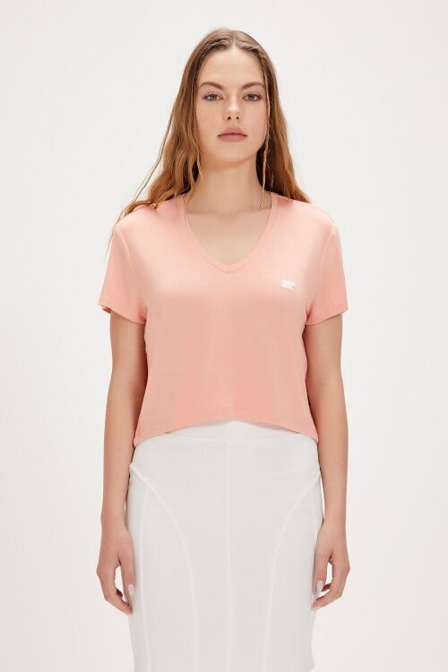 Bad Bear MENAS T-SHIRT Pembe Kadın Tshirt - 1
