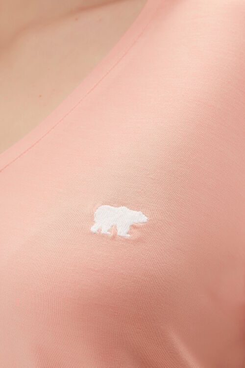 Bad Bear MENAS T-SHIRT Pembe Kadın Tshirt - 4