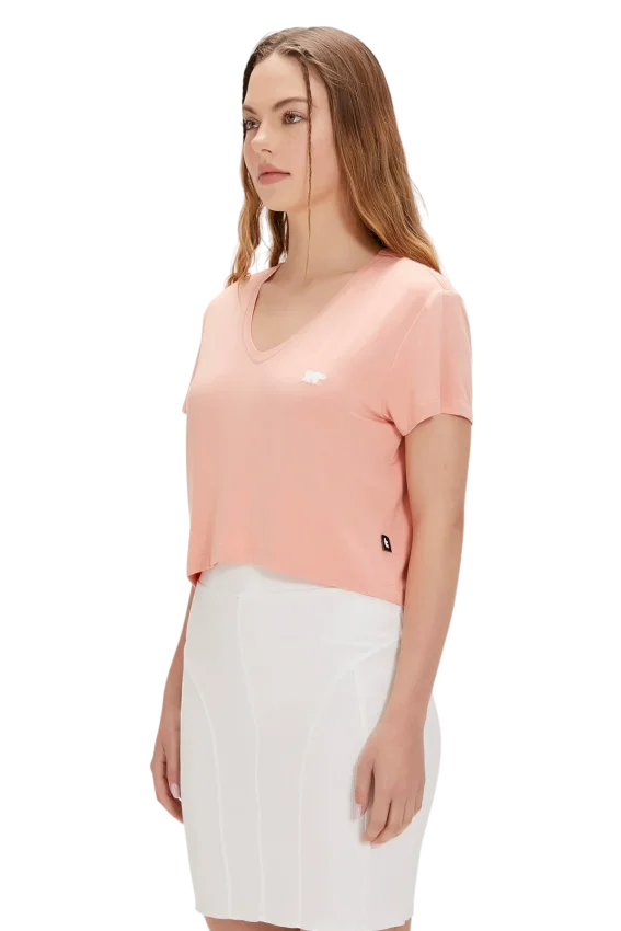 Bad Bear Menas Pembe Kadın Tshirt - 3