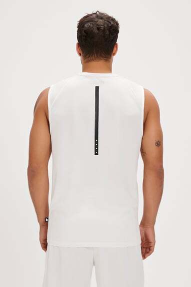 Bad Bear Mike Tank Top BEYAZ Erkek Atlet - 4