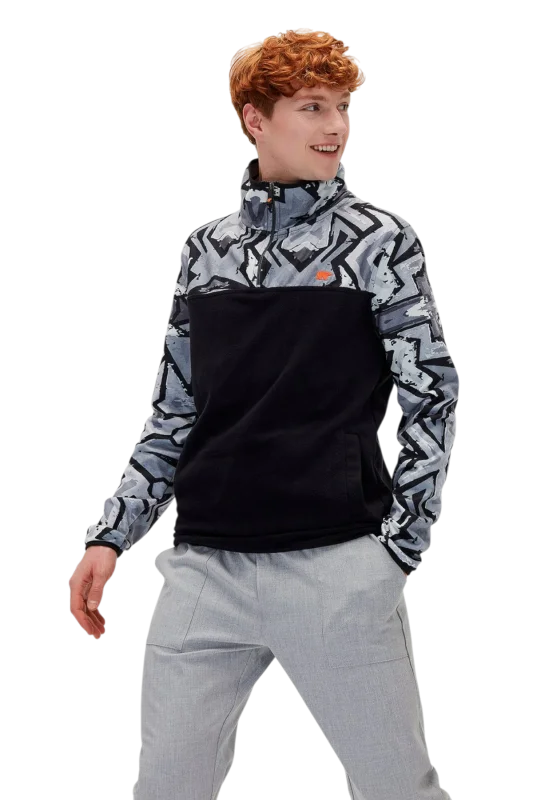 Bad Bear MIRAGE HALF ZIP POLAR SİYAH Erkek Sweatshirt - 1