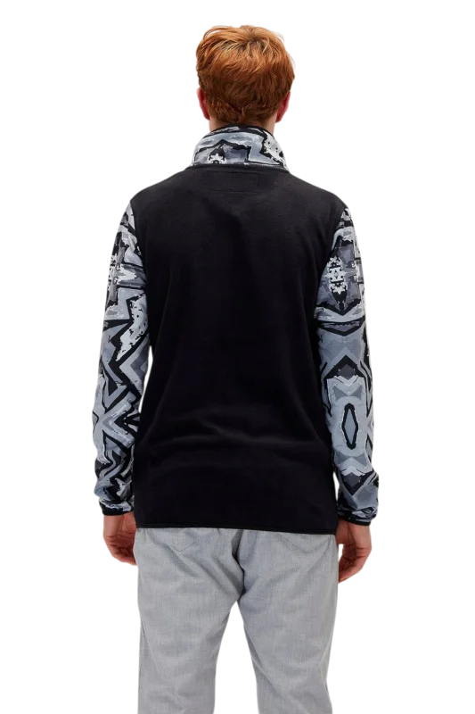 Bad Bear MIRAGE HALF ZIP POLAR SİYAH Erkek Sweatshirt - 3