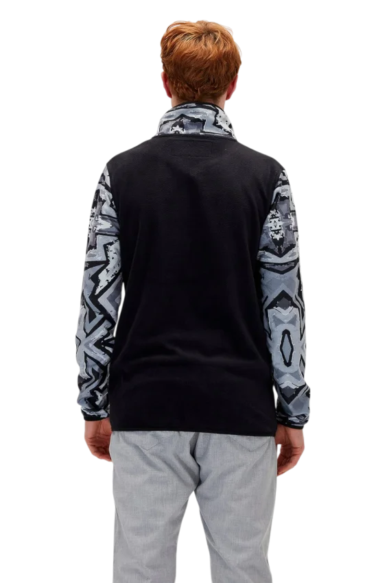 Bad Bear MIRAGE HALF ZIP POLAR SİYAH Erkek Sweatshirt - 3