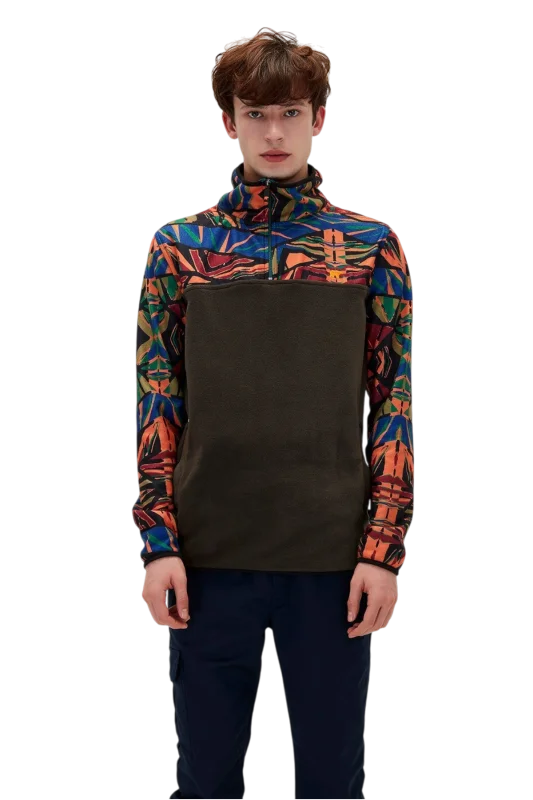 Bad Bear MIRAGE HALF ZIP POLAR Turuncu Erkek Sweatshirt - 1