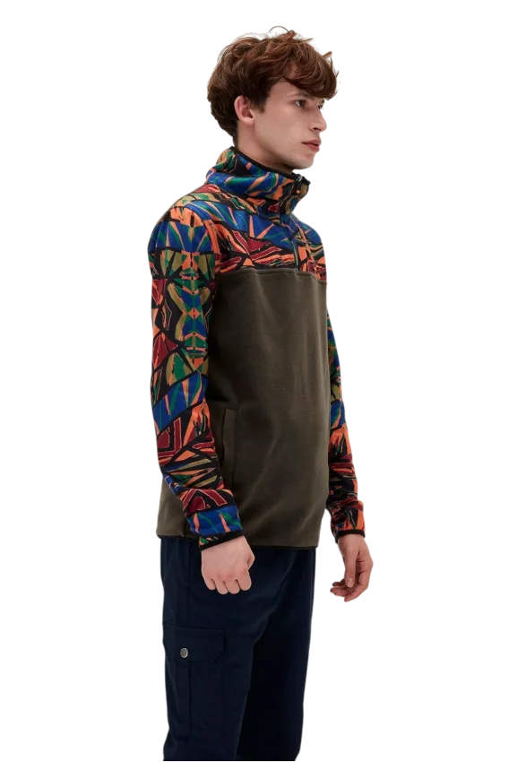 Bad Bear MIRAGE HALF ZIP POLAR Turuncu Erkek Sweatshirt - 2