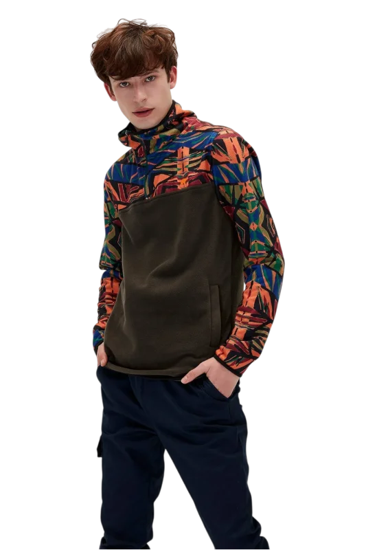 Bad Bear MIRAGE HALF ZIP POLAR Turuncu Erkek Sweatshirt - 3