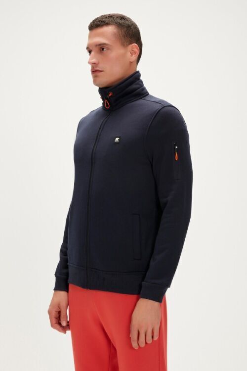 Bad Bear More Bear Full-Zip Lacivert Erkek Ceket - 3