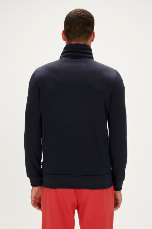 Bad Bear More Bear Full-Zip Lacivert Erkek Ceket - 4