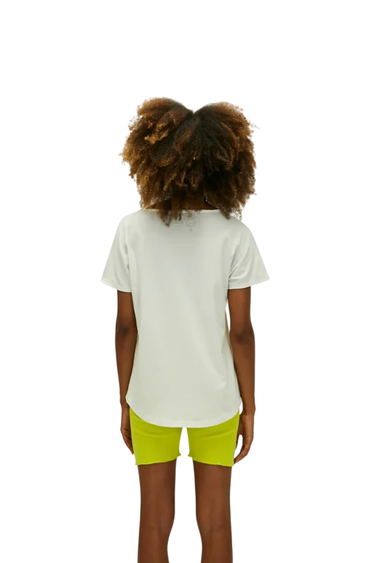 Bad Bear NIDRA T-SHIRT BEYAZ Kadın Tshirt - 5