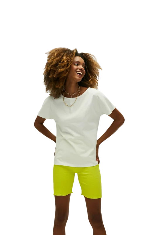 Bad Bear NIDRA T-SHIRT BEYAZ Kadın Tshirt - 7