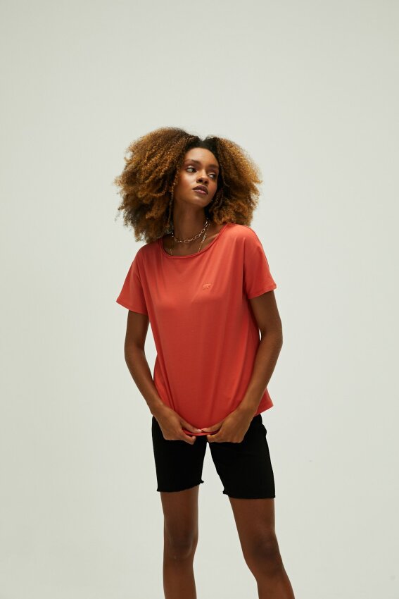 Bad Bear NIDRA T-SHIRT Kızıl Kadın Tshirt - 7