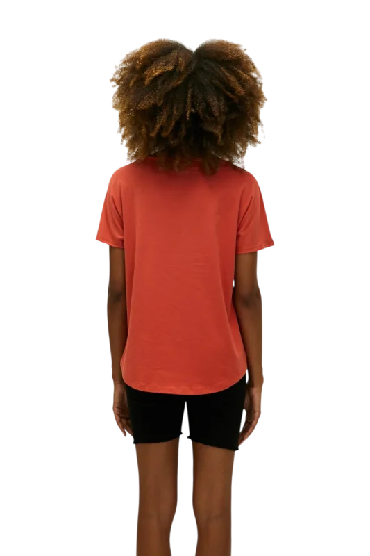 Bad Bear NIDRA T-SHIRT Kızıl Kadın Tshirt - Bad Bear (1)