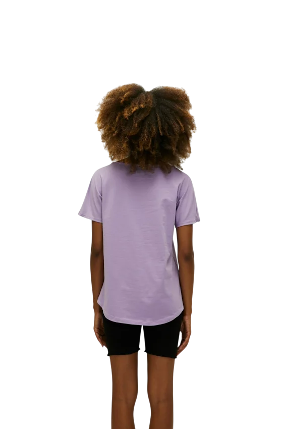 Bad Bear NIDRA T-SHIRT Mor Kadın Tshirt - 5