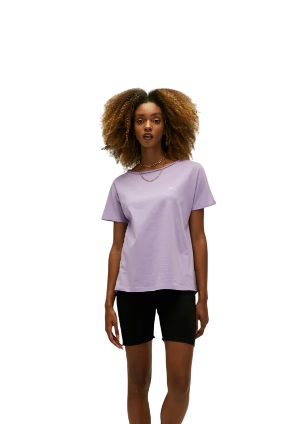 Bad Bear NIDRA T-SHIRT Mor Kadın Tshirt - 6