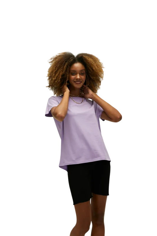 Bad Bear NIDRA T-SHIRT Mor Kadın Tshirt - 7