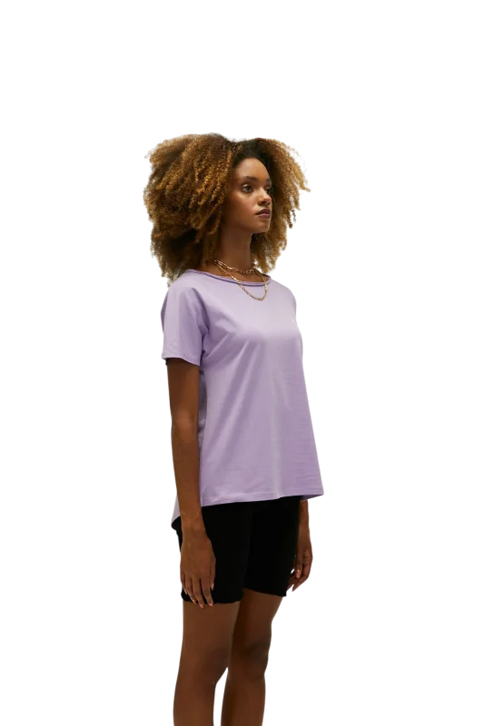 Bad Bear NIDRA T-SHIRT Mor Kadın Tshirt - 8