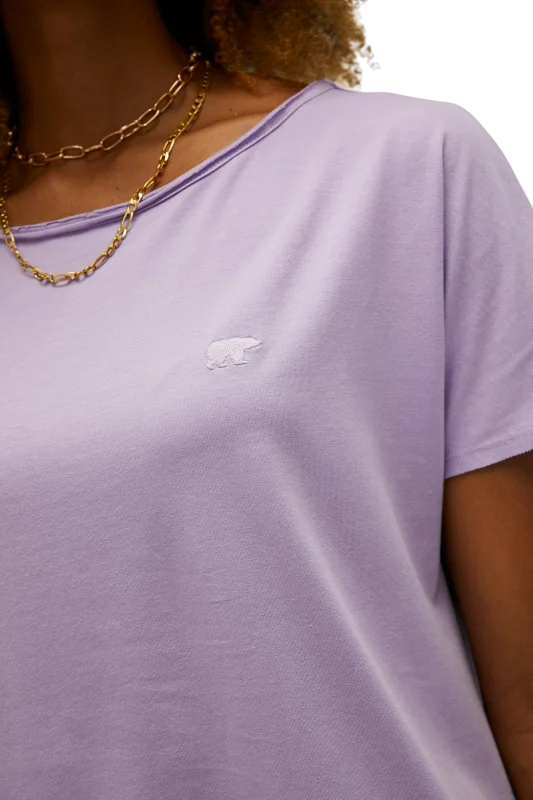 Bad Bear NIDRA T-SHIRT Mor Kadın Tshirt - 4