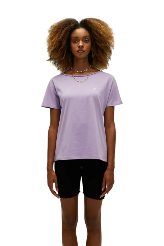 Bad Bear NIDRA T-SHIRT Mor Kadın Tshirt - 1