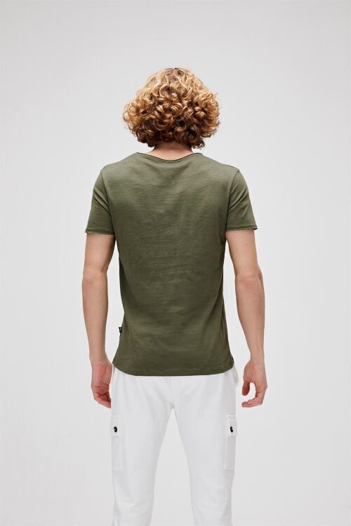 Bad Bear O-NECK T-SHIRT Haki Erkek Tshirt - 3