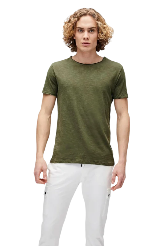 Bad Bear O-NECK T-SHIRT Haki Erkek Tshirt - 1