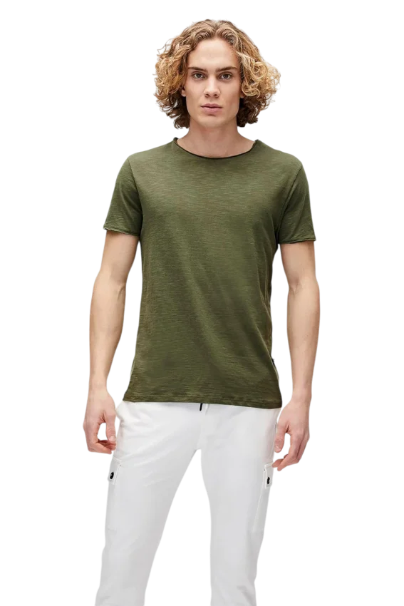 Bad Bear O-NECK T-SHIRT Haki Erkek Tshirt - 1