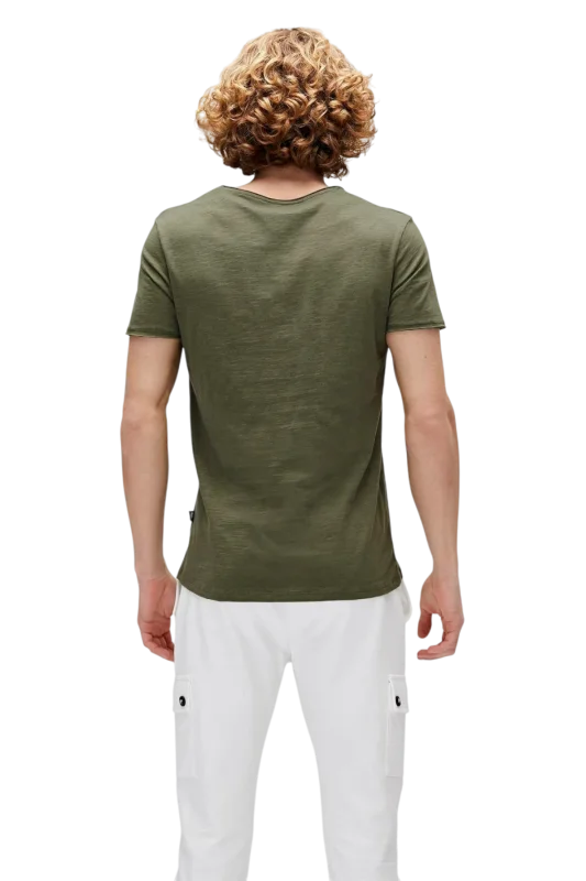 Bad Bear O-NECK T-SHIRT Haki Erkek Tshirt - 3