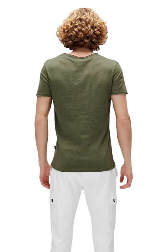 Bad Bear O-NECK T-SHIRT Haki Erkek Tshirt - 3