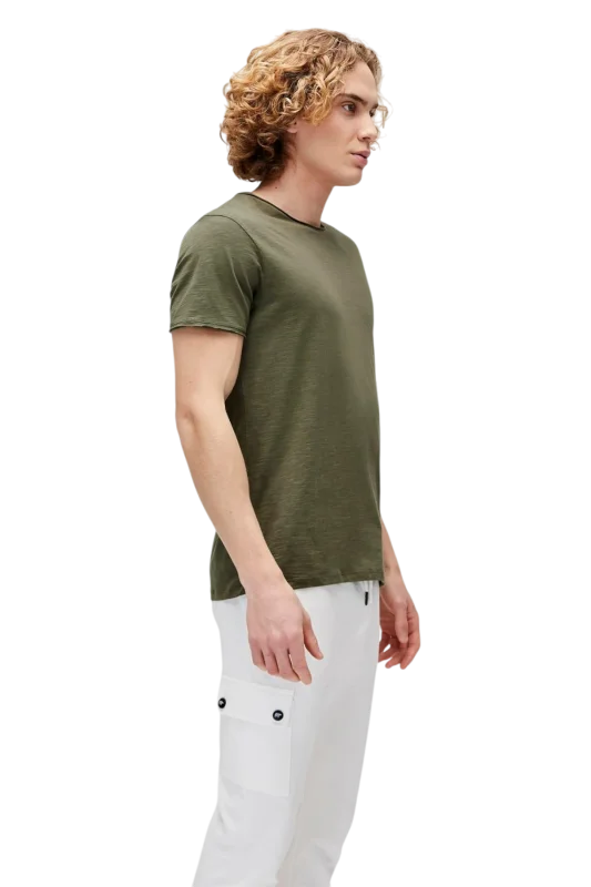 Bad Bear O-NECK T-SHIRT Haki Erkek Tshirt - 4