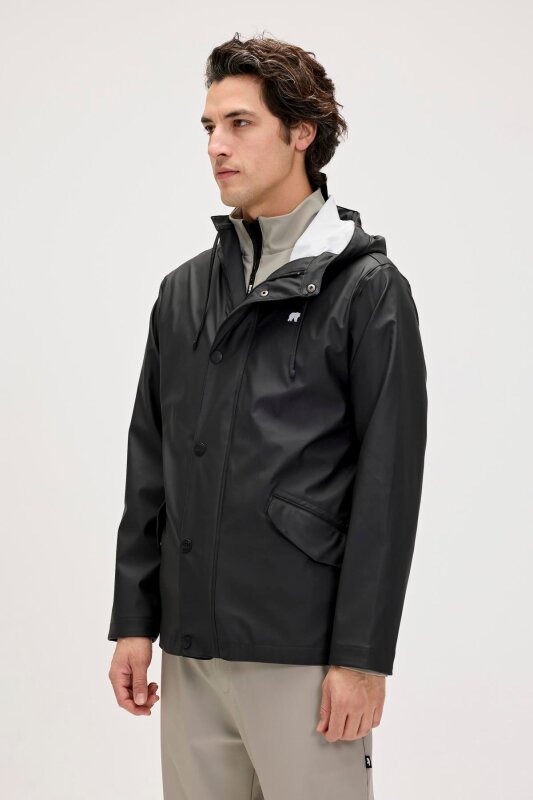 Bad Bear Patrol Raincoat Lacivert Erkek Mont - 3