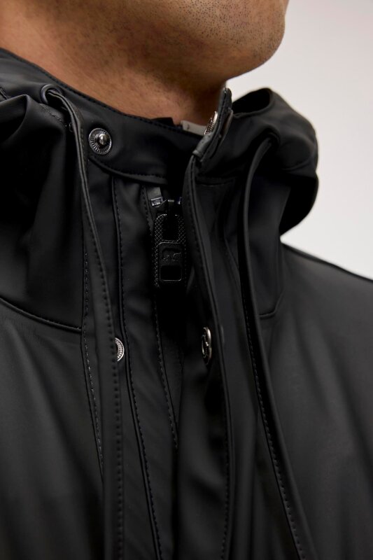 Bad Bear Patrol Raincoat Lacivert Erkek Mont - 5