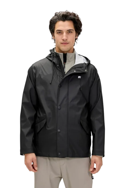 Bad Bear Patrol Raincoat Lacivert Erkek Mont - 3