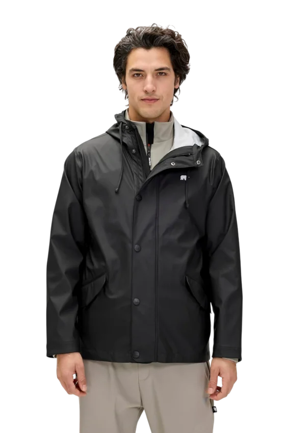 Bad Bear Patrol Raincoat Lacivert Erkek Mont - 3