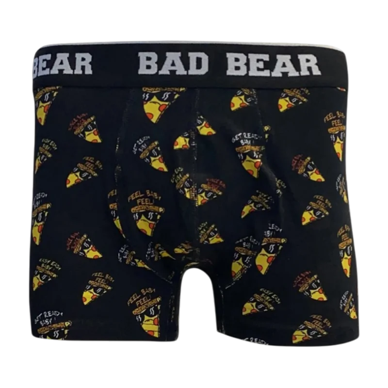 Bad Bear PIZZA BOXER SİYAH Erkek Boxer 21.01.03.008-C01 