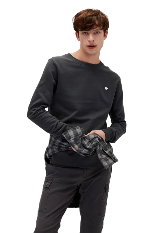 Bad Bear Presage Crewneck Antrasit Erkek Sweatshirt - Bad Bear (1)