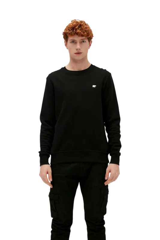 Bad Bear PRESAGE CREWNECK SİYAH Erkek Sweatshirt 