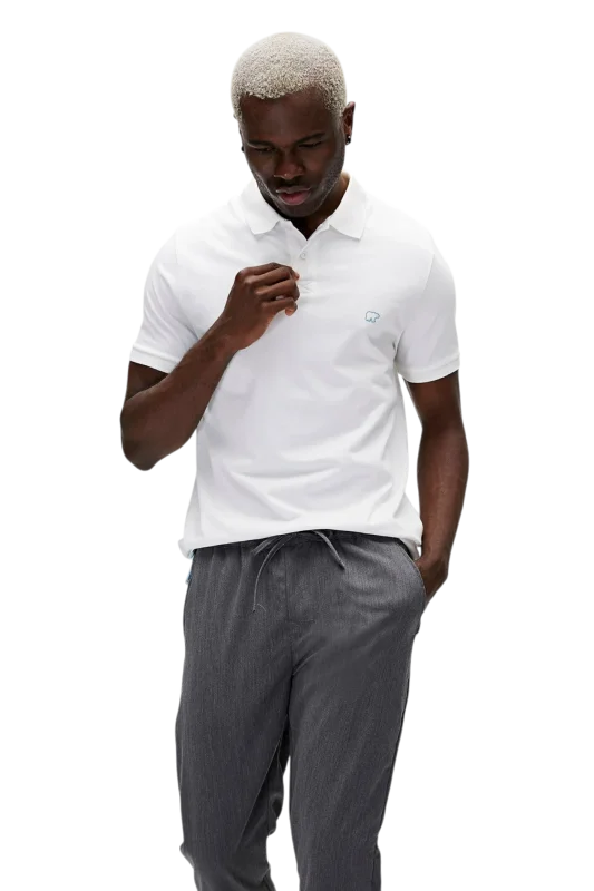 Bad Bear Pure Beyaz Erkek Polo Tshirt - Bad Bear (1)