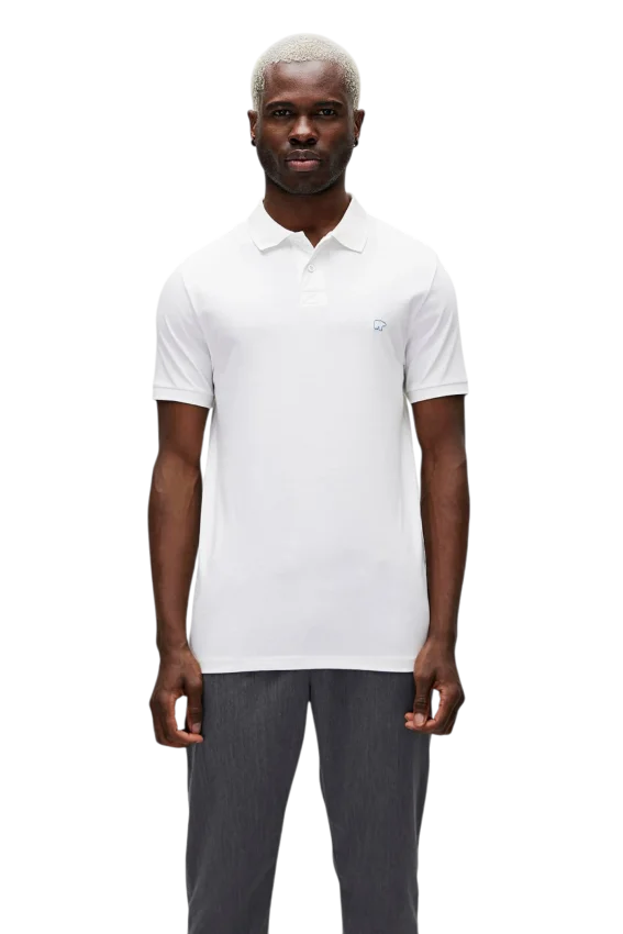 Bad Bear Pure Beyaz Erkek Polo Tshirt - 1