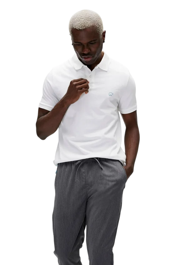 Bad Bear Pure Beyaz Erkek Polo Tshirt - 2