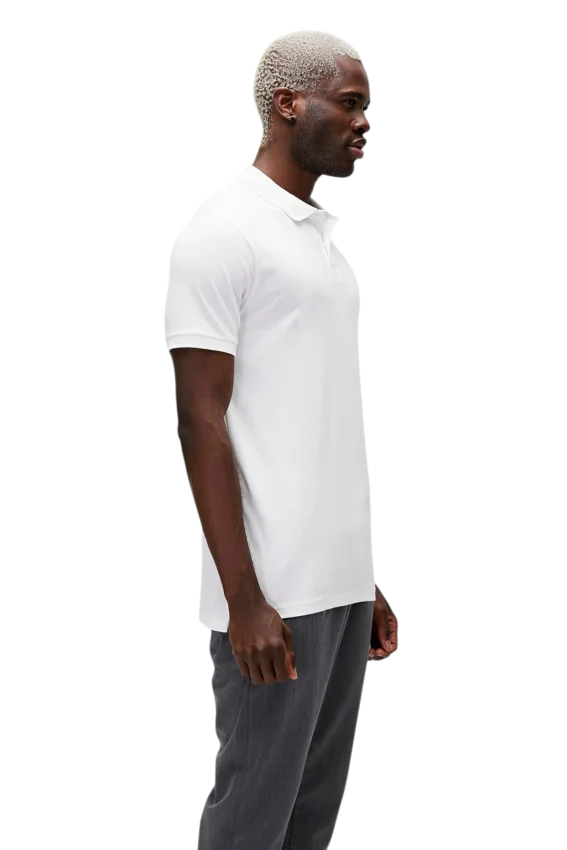 Bad Bear Pure Beyaz Erkek Polo Tshirt - 3