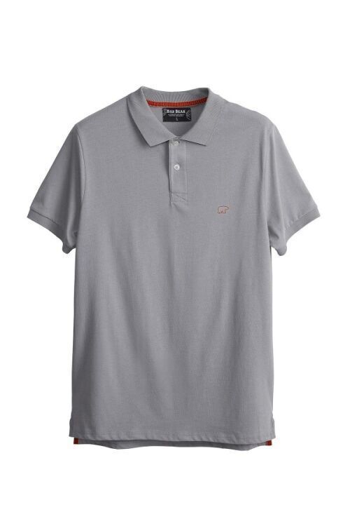 Bad Bear PURE POLO Gri Erkek Polo Tshirt 21.01.07.043-C79 - 5