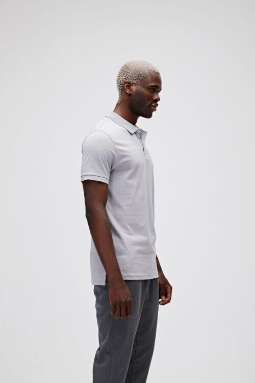 Bad Bear PURE POLO Gri Erkek Polo Tshirt 21.01.07.043-C79 - 2